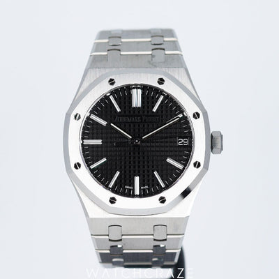 2023 AUDEMARS PIGUET SELF WINDING ROYAL OAK BLACK DIAL 41MM 15510ST.OO.1320ST.07