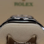 2021 ROLEX DATEJUST DIAMOND MARKERS BLACK DIAL 41MM 126334