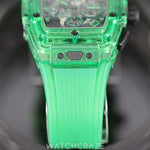 2022 HUBLOT SPIRIT OF BIG BANG GREEN SAXEM 42MM 642.JG.0190.RT