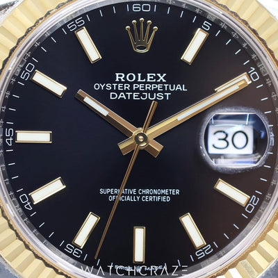 2020 ROLEX DATEJUST TWO-TONE 41MM 126333
