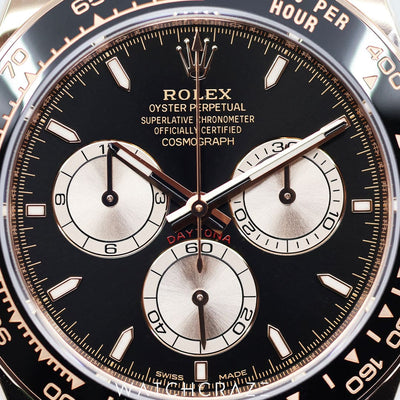 2023 ROLEX DAYTONA GOLD BLACK DIAL 40MM 126615LN