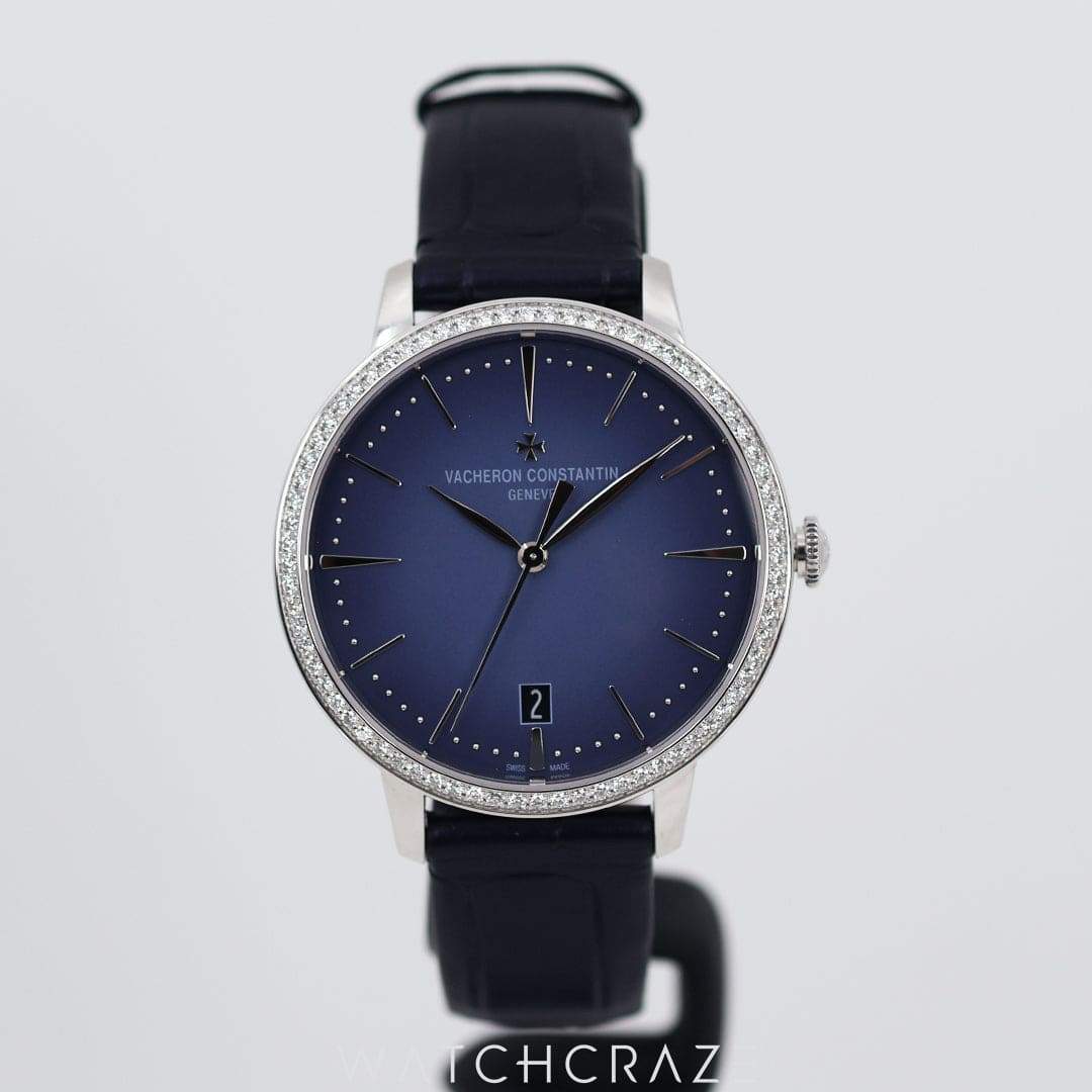 2023 LADIES VACHERON CONSTANTIN PATRIMONY BLUE DIAL 36.5MM X41GB908