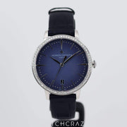 2023 LADIES VACHERON CONSTANTIN PATRIMONY BLUE DIAL 36.5MM X41GB908