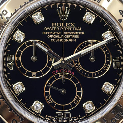CIRCA 2017 ROLEX DAYTONA DIAMOND MARKERS 40MM 116503