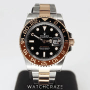 2022 ROLEX GMT MASTER II ‘ROOT BEER’ TWO TONE 40MM 126711CHNR