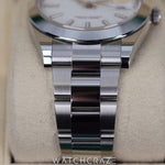 2023 ROLEX DATEJUST WHITE DIAL OYSTER BRACELET 41MM 126300