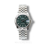 2023 ROLEX DATEJUST GREEN DIAL STAINLESS STEEL 31MM 278274