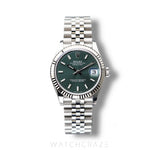 2023 ROLEX DATEJUST GREEN DIAL STAINLESS STEEL 31MM 278274