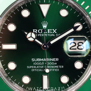 2018 ROLEX SUBMARINER DATE ‘HULK’ 40MM 116610LV