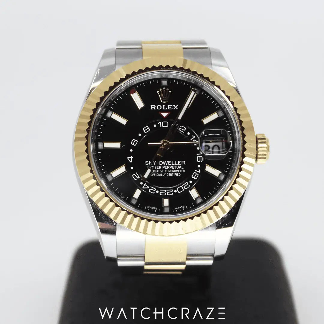 2023 ROLEX TWO TONE SKY-DWELLER 42MM 326933