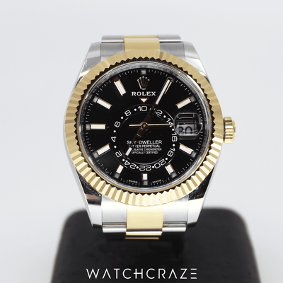2023 ROLEX TWO TONE SKY-DWELLER 42MM 326933