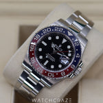 2021 ROLEX GMT MASTER II PEPSI 126710BLRO 40MM