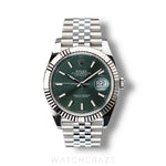 2024 ROLEX DATEJUST MINT GREEN DIAL 41MM 126334