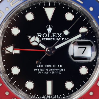 2018 ROLEX GMT-Master II ‘PEPSI’ 40MM MARK 1 126710BLRO