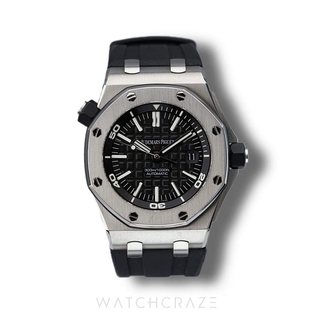 2010 AUDEMARS PIGUET ROYAL OAK OFFSHORE BLACK DIAL 42MM 15703ST.OO.A002CA.01