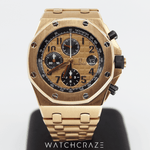 2017 AUDEMARS PIGUET ROYAL OAK OFFSHORE CHRONOGRAPH 42MM 26470OR.OO.1000OR.01
