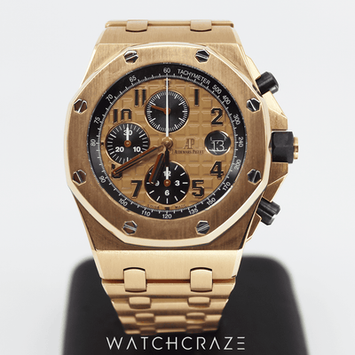 2017 AUDEMARS PIGUET ROYAL OAK OFFSHORE CHRONOGRAPH 42MM 26470OR.OO.1000OR.01