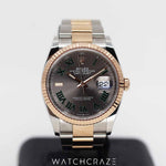 2022 ROLEX DATEJUST TWO-TONE WIMBLEDON 36MM 126231