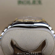 2022 ROLEX DATEJUST 126333 TWO TONE YELLOW GOLD 41MM