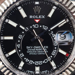 2022 ROLEX SKY-DWELLER BLACK DIAL 42MM 326934 STAINLESS STEEL