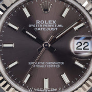 2022 ROLEX DATEJUST GREY DIAL 31MM 278274