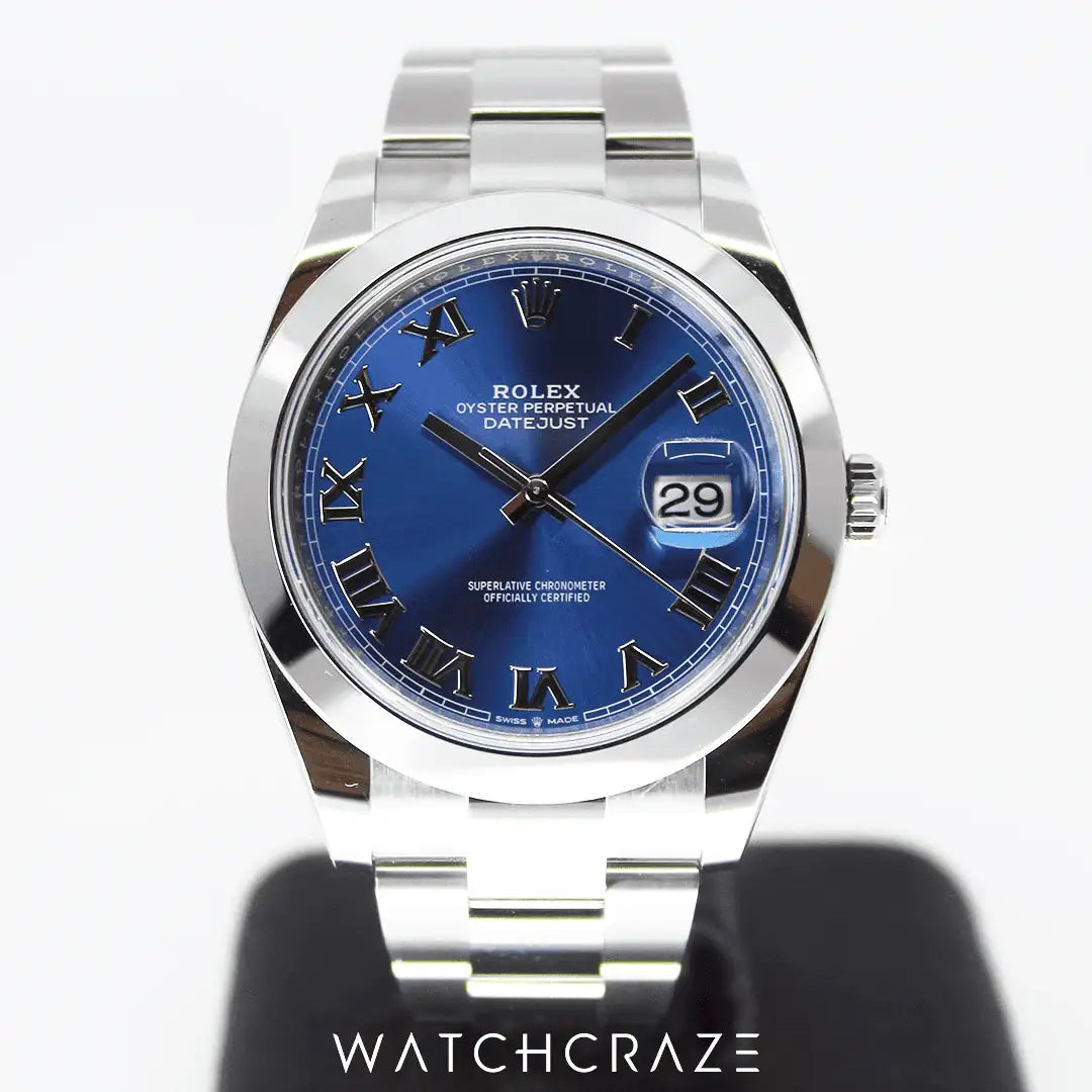 2023 ROLEX DATEJUST SMOOTH OYSTER 41MM 126300