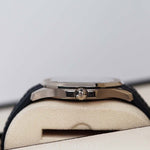 2021 PATEK PHILIPPE AQUANAUT BLUE SQUARE DIAL WHITE GOLD 42.2MM 5168G-001