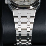 2019 AUDEMARS PIGUET ROYAL OAK SELFWINDING 15450ST WHITE DIAL 37MM