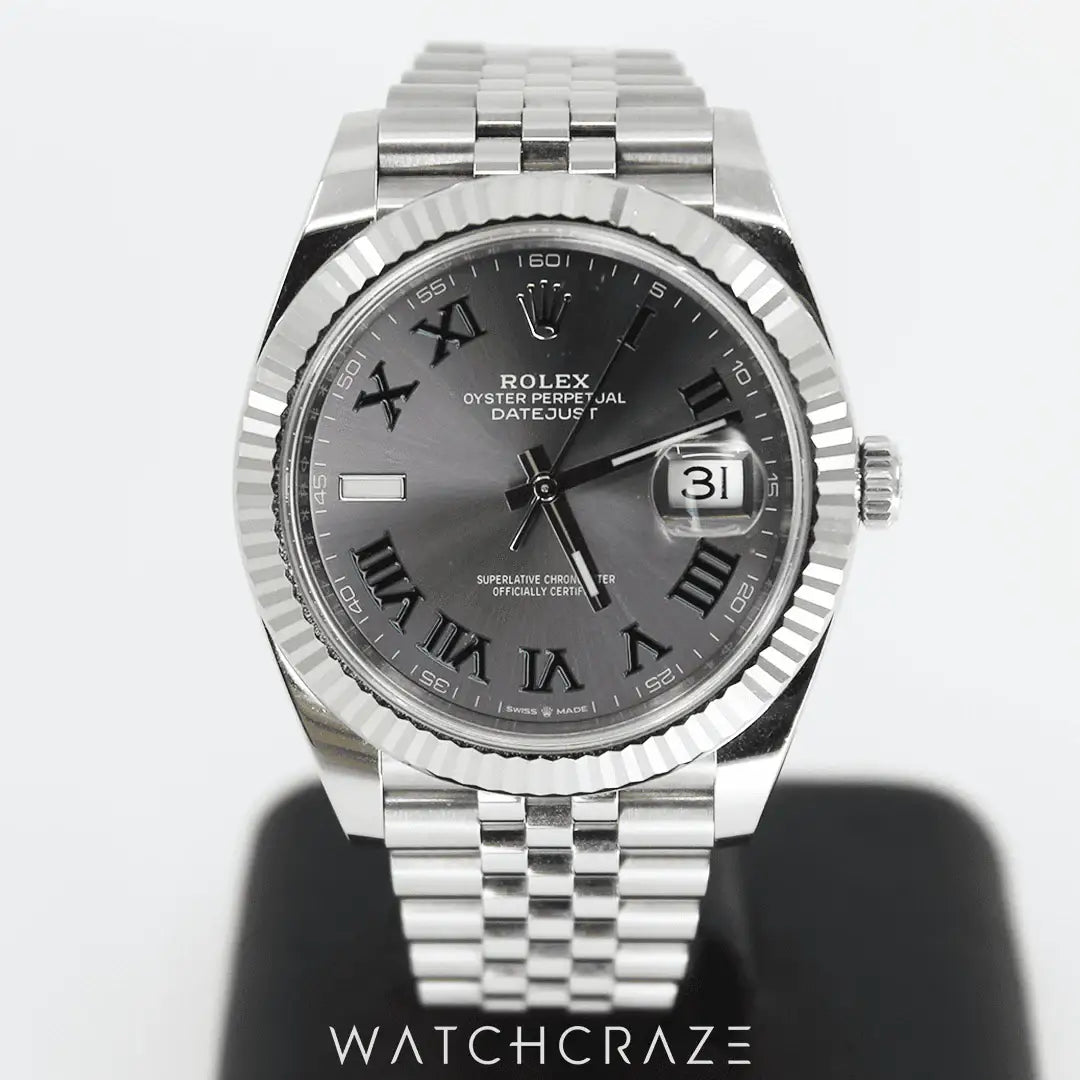 2020 ROLEX DATE JUST 41 WIMBLEDON DIAL 41MM 126334