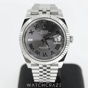 2020 ROLEX DATE JUST 41 WIMBLEDON DIAL 41MM 126334