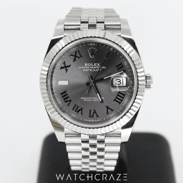 2020 ROLEX DATE JUST 41 WIMBLEDON DIAL 41MM 126334