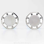 AUDEMARS PIGUET ROYAL OAK STAINLESS STEEL MENS CUFFLINKS BM0740.STO.US.NACIER