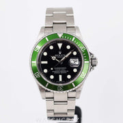 2006 ROLEX SUBMARINER BLACK DIAL ‘KERMIT’ 40MM 16610LV
