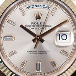 2017 ROLEX DAY-DATE SUNDUST DIAL DIAMOND MARKERS 40MM 228235
