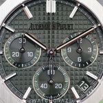 2024 AUDEMARS PIGUET ROYAL OAK CHRONOGRAPH 50TH ANNIVERSARY GREEN DIAL 41MM 26240ST.OO.1320ST.04