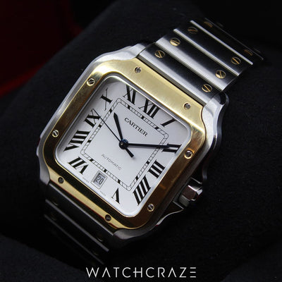 2022 CARTIER SANTOS DE CARTIER 39.8MM W2SA0016