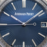 2023 AUDEMARS PIGUET CODE 11.59 BLUE GUILLOCHE DIAL 41MM 15210ST.OO.A348KB.01