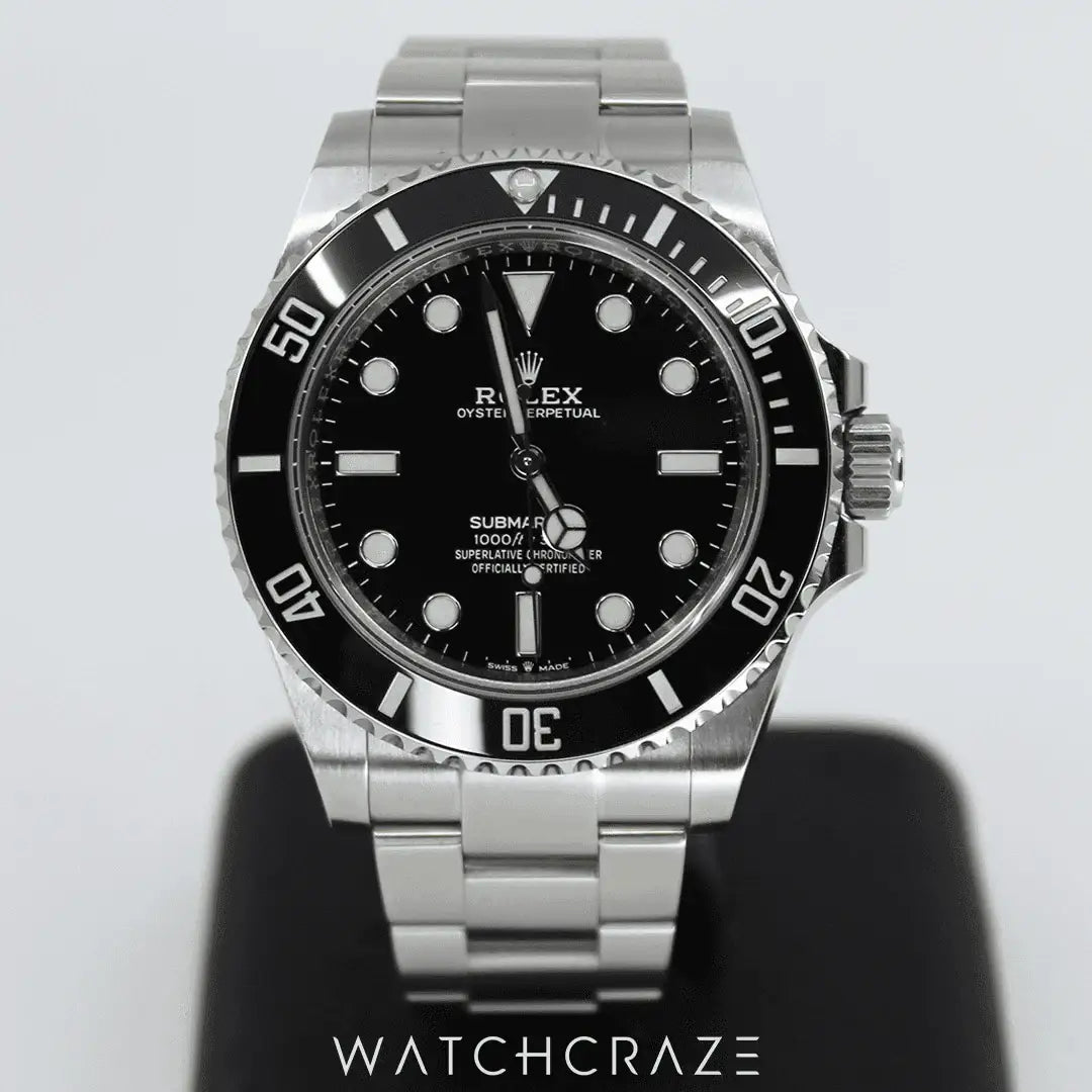 2022 ROLEX SUBMARINER NO DATE STAINLESS STEEL 41MM 124060