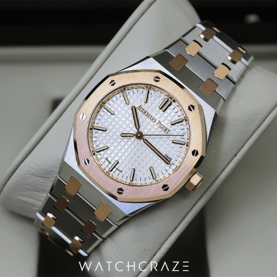 Audemars piguet royal on sale oak white face