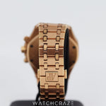 2017 AUDEMARS PIGUET ROYAL OAK CHRONOGRAPH BLUE DIAL 41MM 26331OR