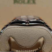 2024 ROLEX DATEJUST GREY DIAL TWO TONE EVEROSE GOLD AND OYSTER STEEL 41MM 126331