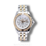 LADIES BREITLING COCKPIT TWO TONE GOLD AND STEEL 32MM D7135653