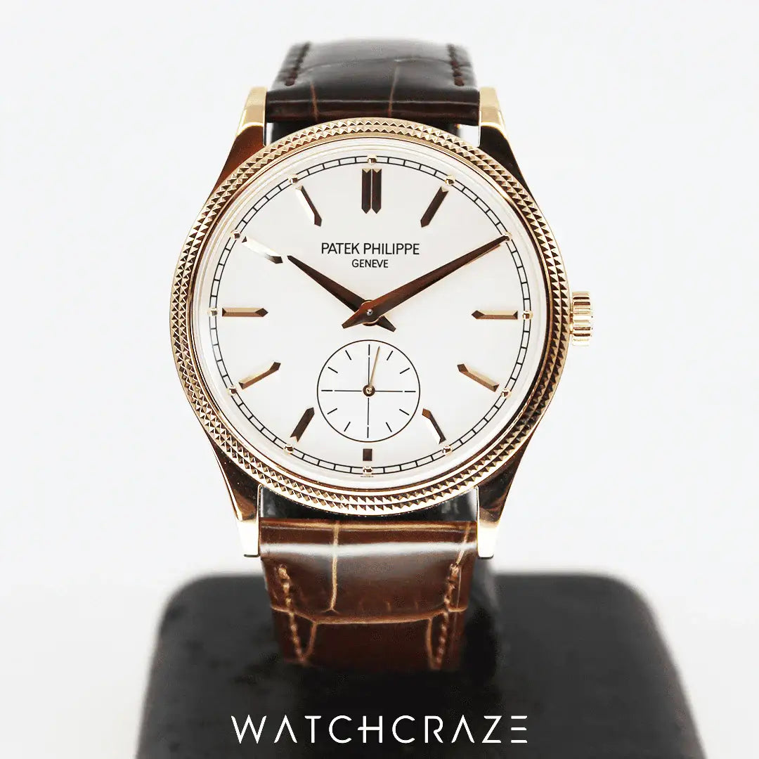 2023 PATEK PHILIPPE CALATRAVA ROSE GOLD 39MM 6119R-001