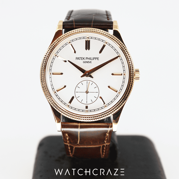 2023 PATEK PHILIPPE CALATRAVA ROSE GOLD 39MM 6119R-001