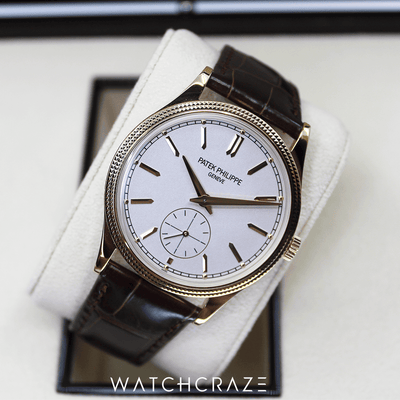 2023 PATEK PHILIPPE CALATRAVA ROSE GOLD 39MM 6119R-001