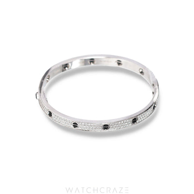 2022 CARTIER LOVE BANGLE PAVE CERAMIC SIZE 21