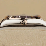 2024 ROLEX DATEJUST TWO TONE ROSE GOLD AND STEEL WHITE DIAL 36MM 126231