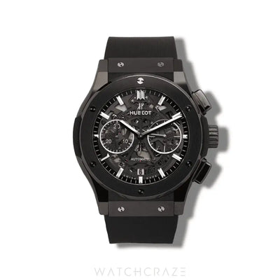 2024 HUBLOT CLASSIC FUSION AEROFUSION CHRONOGRAPH BLACK MAGIC 45MM 525.CM.0170.RX