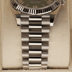 2021 ROLEX DAY-DATE WHITE GOLD OLIVE DIAL 40MM 228239
