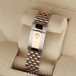 2024 ROLEX DATEJUST TWO TONE ROSE GOLD AND STEEL WHITE DIAL 36MM 126231